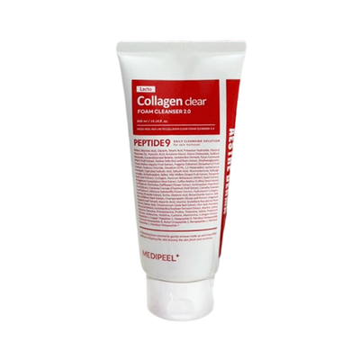MEDIPEEL Red Lacto Collagen Clear Foam Cleanser 2.0 300ml (Large Size)
