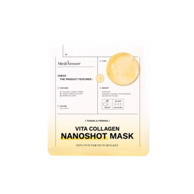 Medianswer Vita Collagen Nanoshot Mask 5pcs