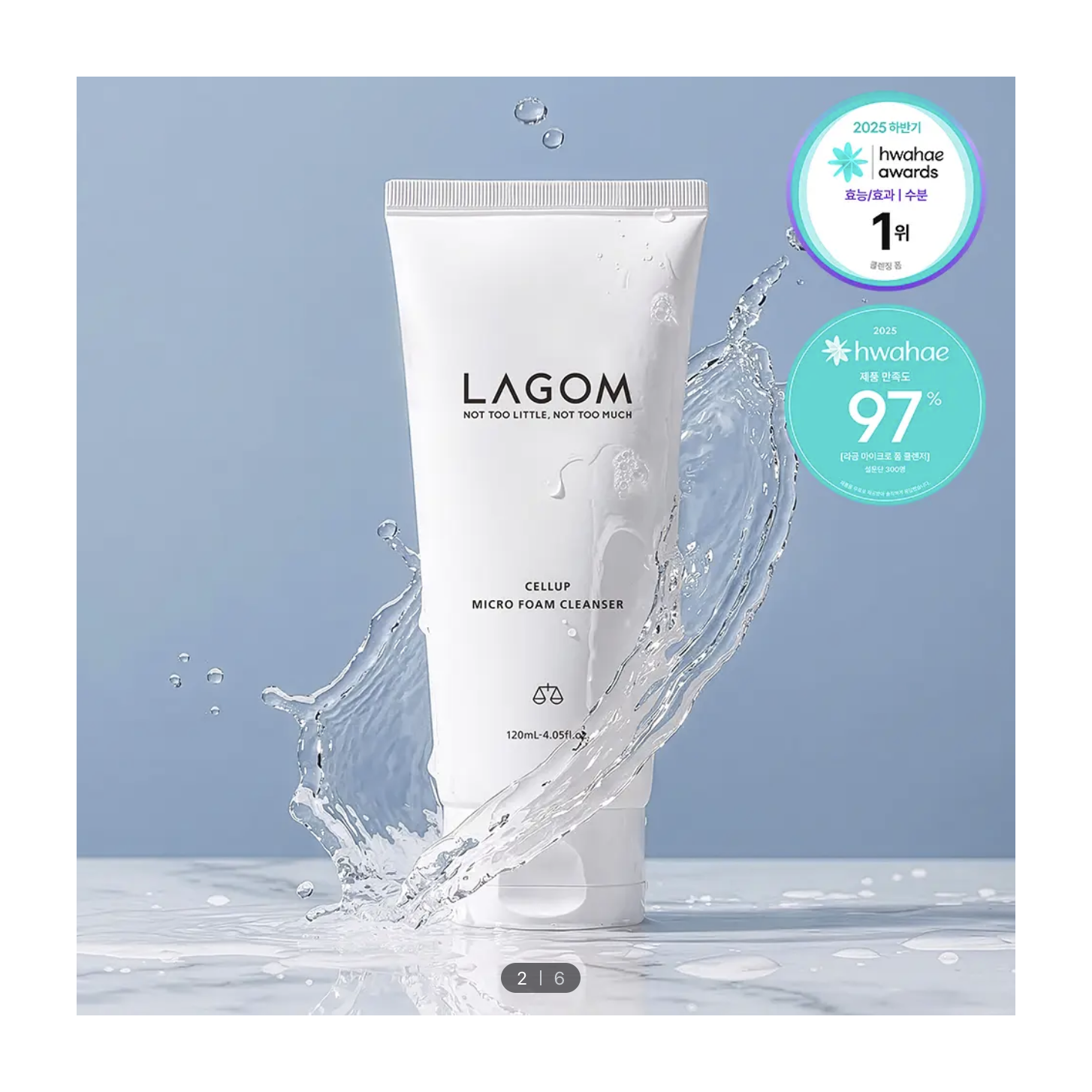Lagom Celeb Micro Foam Cleanser 120ml