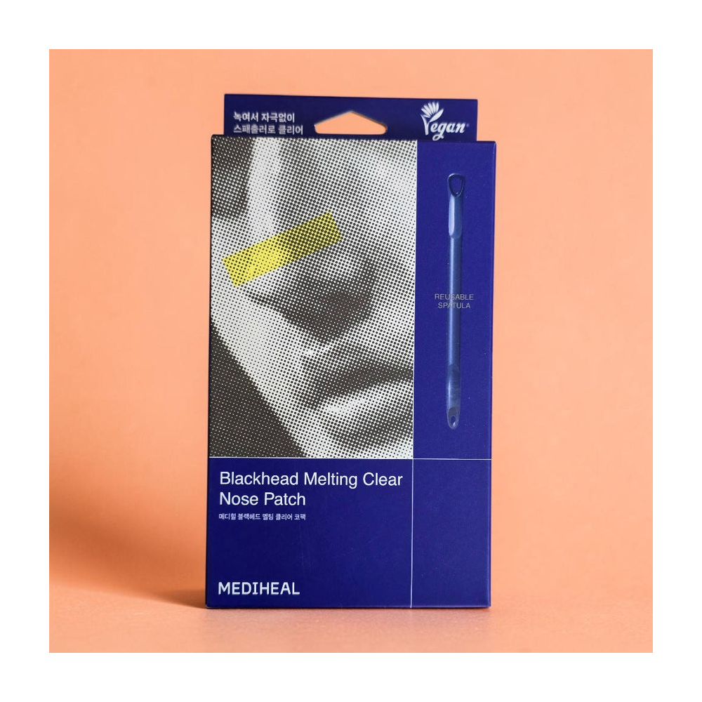 Mediheal Blackhead Melting Clear Nose Pack 4 pcs Sebum Softening