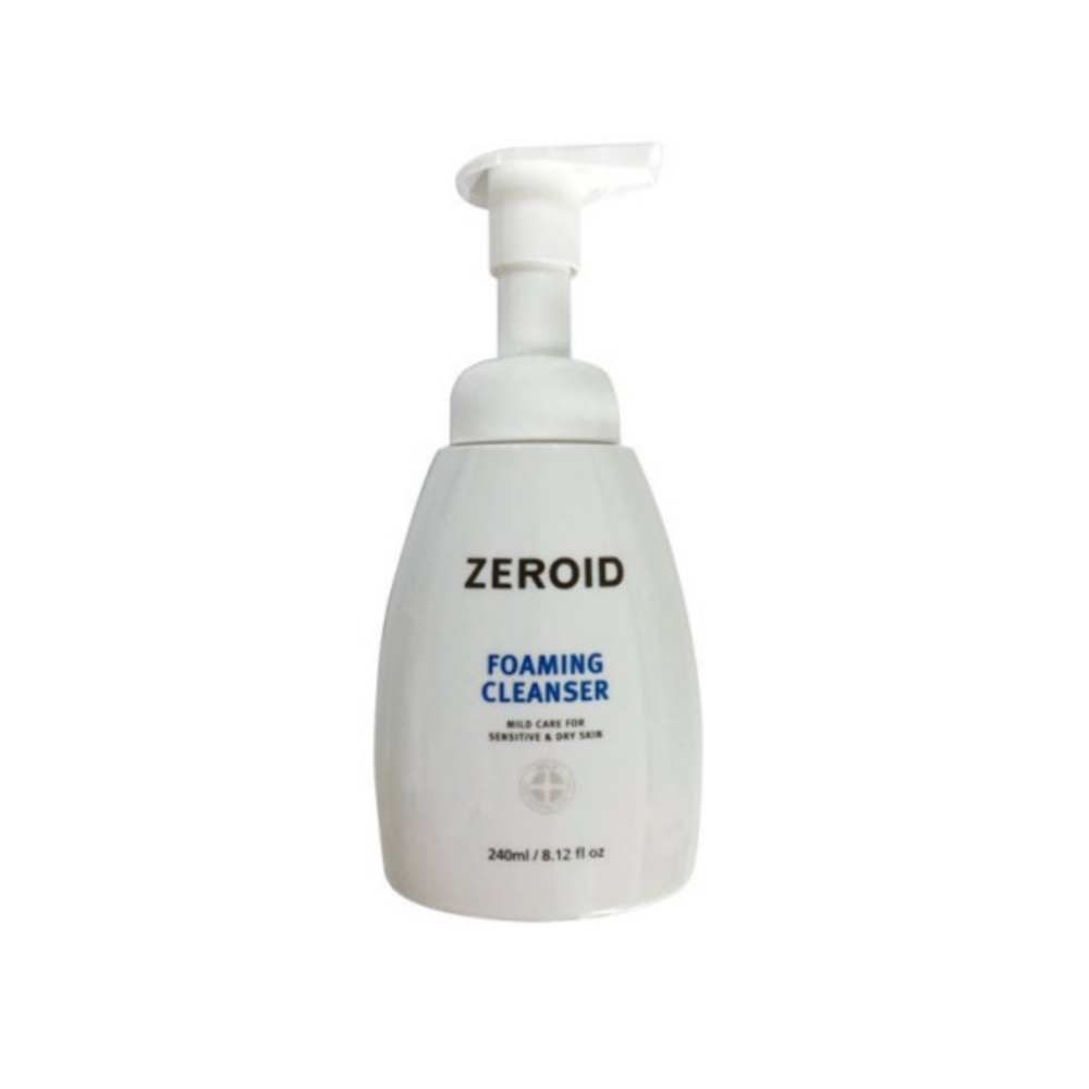 ZEROID Foaming Cleanser 240ml (Dry, Sensitive Skin)