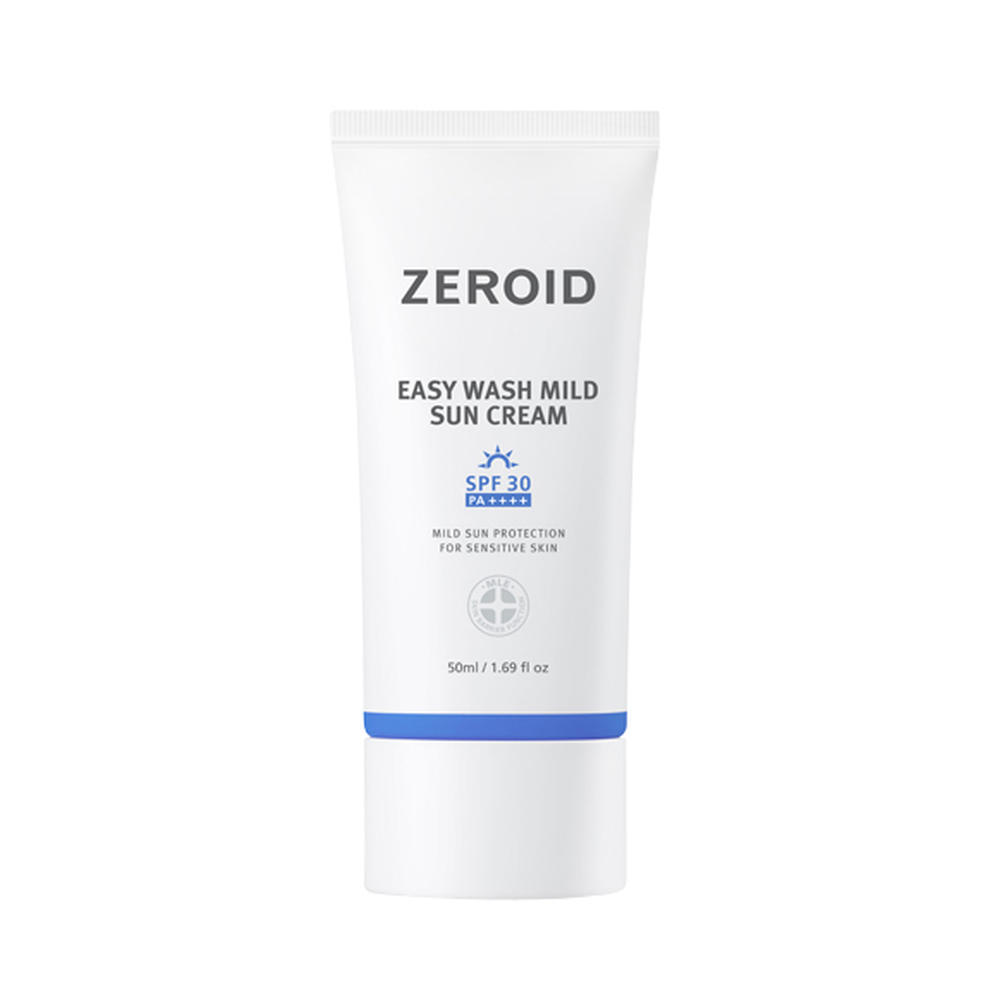 ZEROID Easy Wash Mild Sun Cream 50ml SPF30