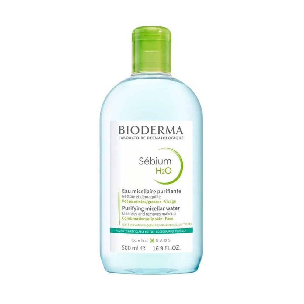 Bioderma Sebium H2O Purifying Micellar Cooling Cleansing Water 500ml