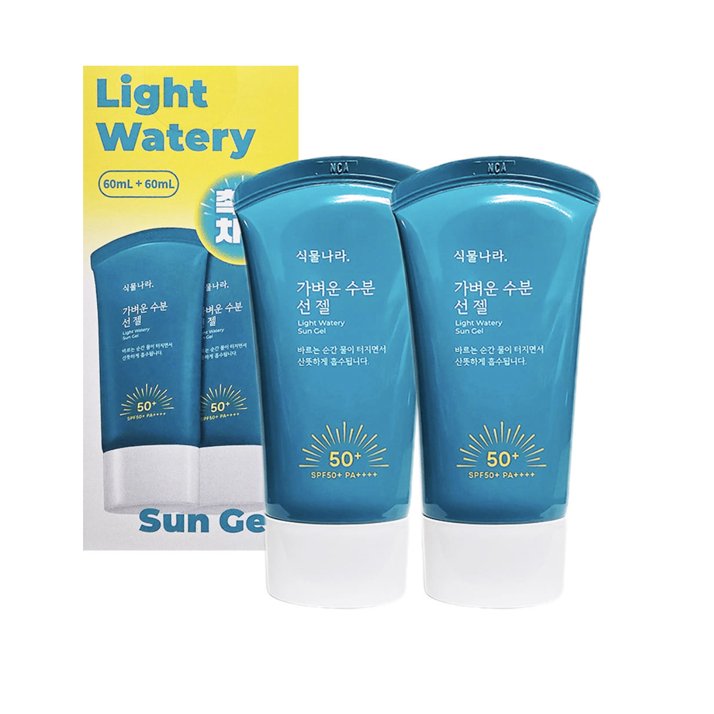 Sikmulnara Lightweight Moisture Sun Gel Sunscreen 60ml