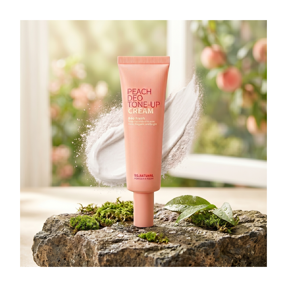 So Natural Powder Forum Body Discoloration Care Peach Deo Tone-up Cream 50ml