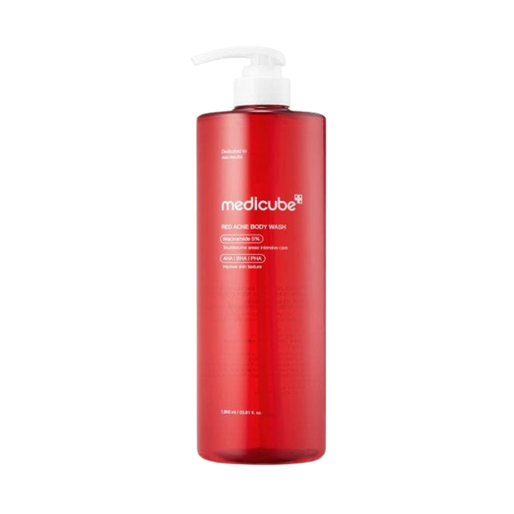 Medicube Red Acne Body Wash 3.0 Floral Cotton Musk Scent 1L