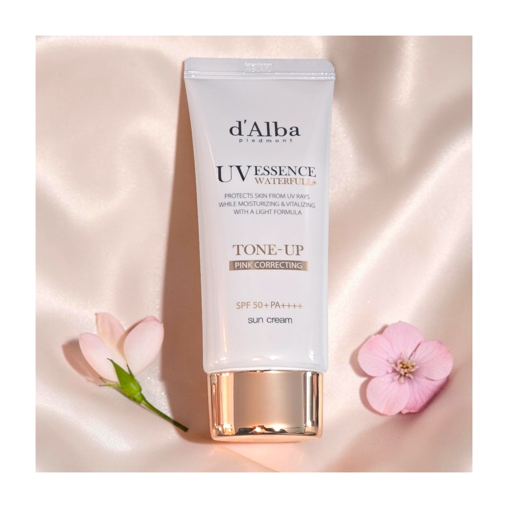 d'Alba Waterfull Tone-Up Pink Sunscreen 65ml