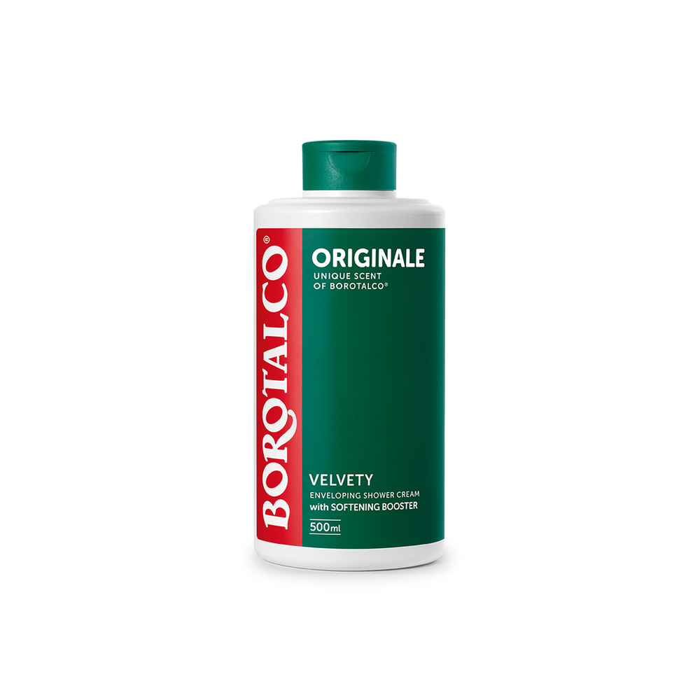 Borotalco Velvety Shower Cream Original Powdery Scent 500ml